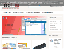 Tablet Screenshot of nexustechnologies.it